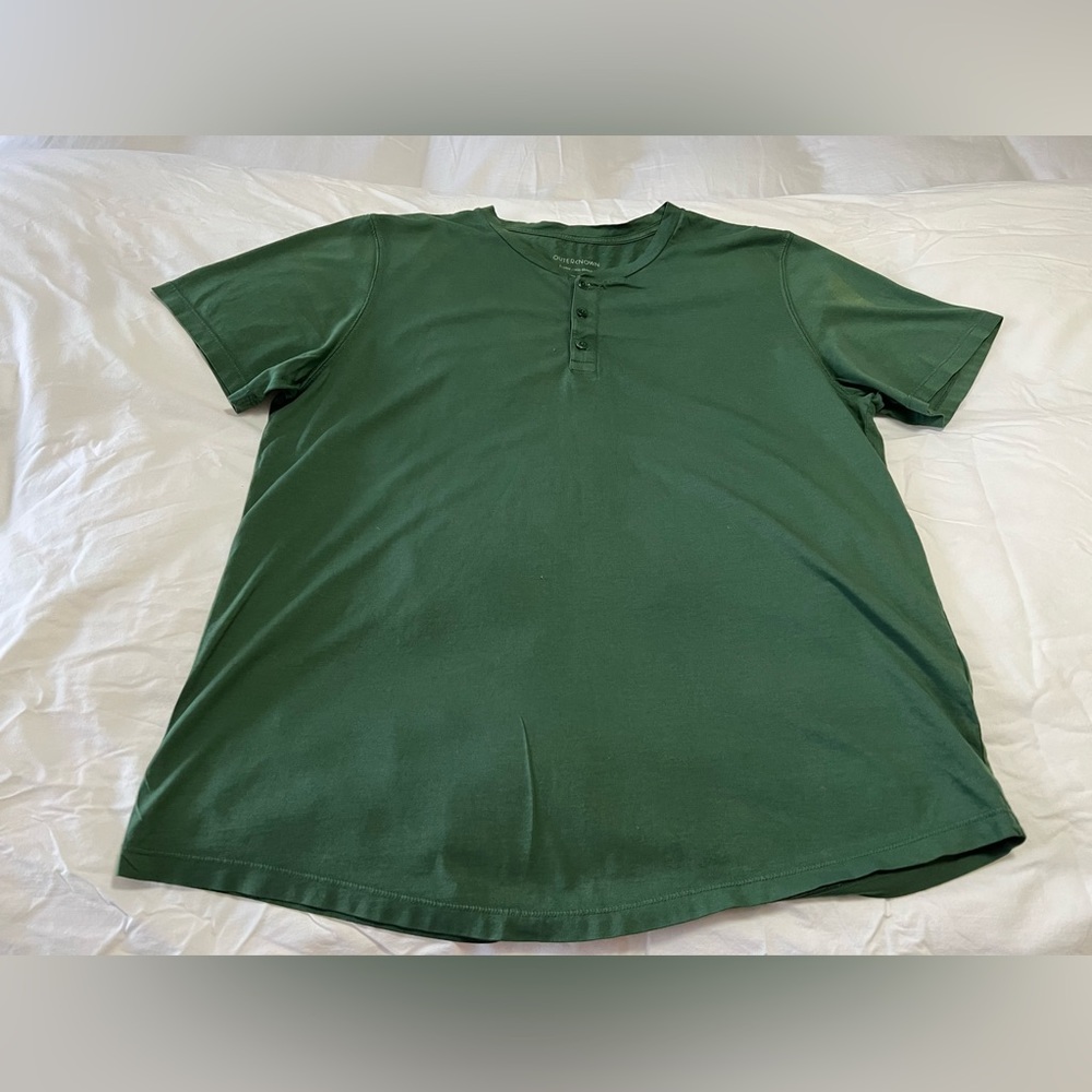 Outerknown Green Short Sleeve Tee